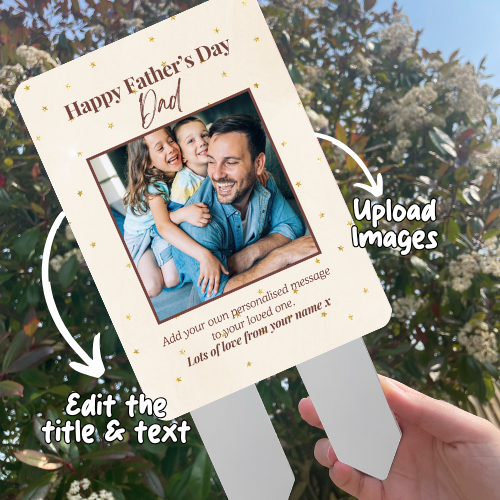 Beige Father's Day Card (DISPATCH END OF MAY)