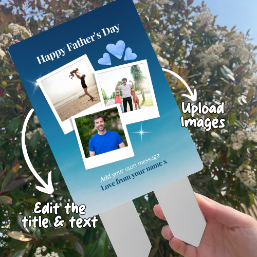 Blue Father's Day Card (DISPATCH END OF MAY)